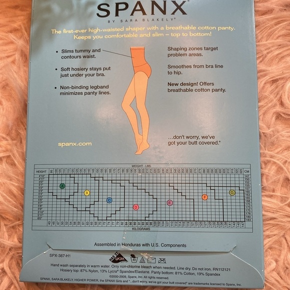 NEW SPANX Higher Power Brief in Cocoa sz A - Picture 4 of 5
